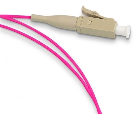 Пигтейл Hyperline 1 50/125 OM4 1м LSZH фиолетовый [fpt-b9-504-lc/pr-1m-lszh-mg]