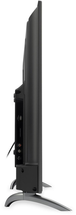 43" Телевизор StarWind SW-LED43UG400 4K Ultra HD, СМАРТ ТВ, YaOS, стальной