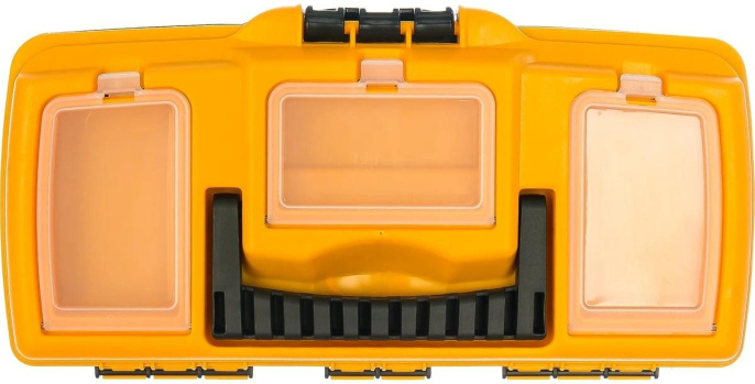 Ящик для инструментов Sturm! TBPROF13 7л 1отд. черный/оранжевый