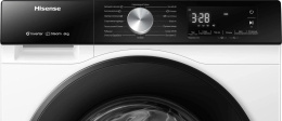 Стиральная машина Hisense WF3S6021BWU, с фронтальной загрузкой, 6кг, 1200об/мин, с паром, инверторная