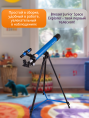 Телескоп Bresser Junior Space Explorer 45/600 AZ, синий