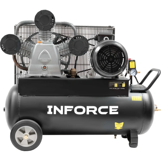 Ременной компрессор Inforce (100 л; 10 бар; 950 л/мин) IBCW-100L-3P/950