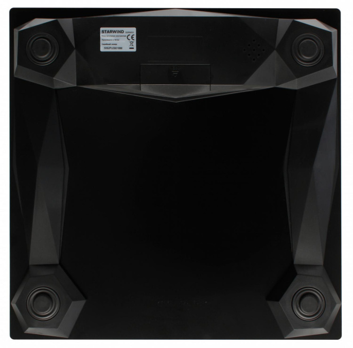 Напольные весы STARWIND SSP6051, до 180кг, цвет: черный