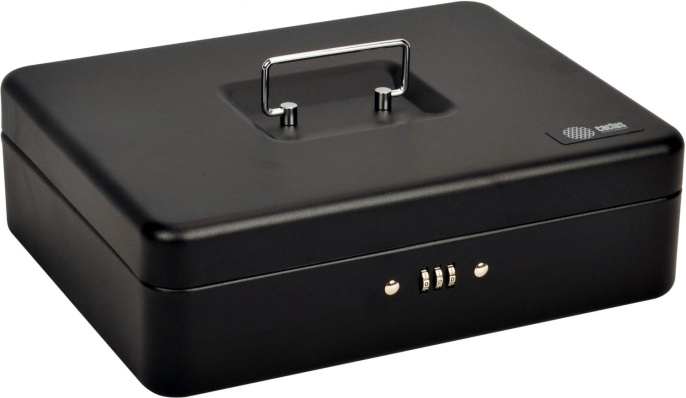 Ящик для денег без номинала Cactus CS-DCB-004 90x300x240 графитовый сталь 1.76кг