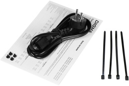 Блок питания Digma DPSU-350W, 350Вт, 120мм, черный, retail