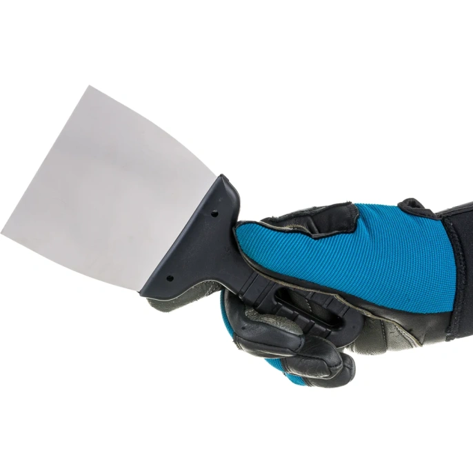 Шпательная лопатка Gigant 100 мм из нержавеющей стали с пластиковой ручкой SPT 005 (Россия)