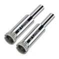 Коронка алмазная по керамограниту и керамике 12 мм / 2шт.  Diamond Industrial DIDCSC012