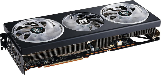 Видеокарта PowerColor AMD Radeon RX 7700XT RX7700XT 12G-L/OC 12ГБ Hellhound, GDDR6, OC, Ret