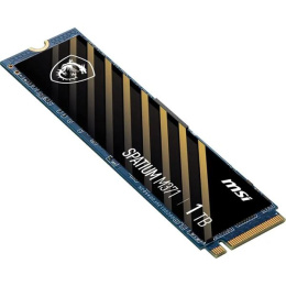 Твердотельный накопитель MSI SSD SPATIUM M371, 1000GB, M.2 22x80mm , NVMe, PCIe 3.0 x4, 3D TLC, R/W 2350/1700, IOPs 90 000/280 000, TBW 210, DWPD 0.12 5 лет S78-440L870-P83