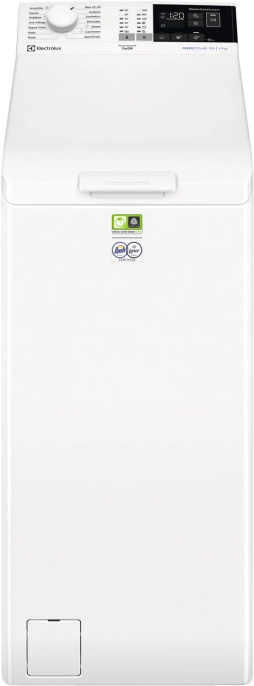 Стиральная машина Electrolux EW7T4272E, с вертикальной загрузкой, 7кг, 1200об/мин, с паром, с английской панелью управления