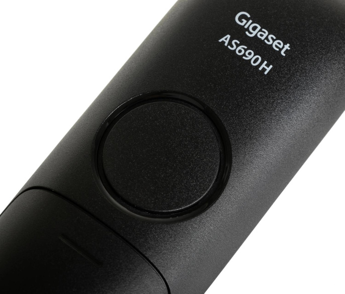 Радиотелефон Gigaset AS690, черный [s30852-h2816-m201]