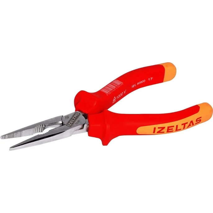 Диэлектрические узкогубцы IZELTAS прямые, 1000 В, 140 мм 3220136140