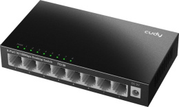 Коммутатор CUDY FS108 8 портов (8x100Mbs, неуправляемый, настенный, настольный, L2, корпус-металл) (FS108)