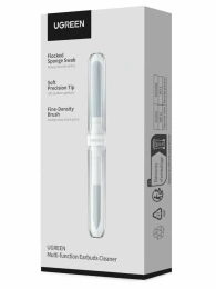 Многофункциональная ручка для чистки наушников UGREEN CP01 55292 Multifunction Earbuds Cleaning Pen. Цвет: серый