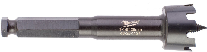 Самоврезающаяся насадка Milwaukee 29мм (4932479479) (материал обработки: дерево, хвостовик: шестигранный, рабочий диаметр: 29 мм)