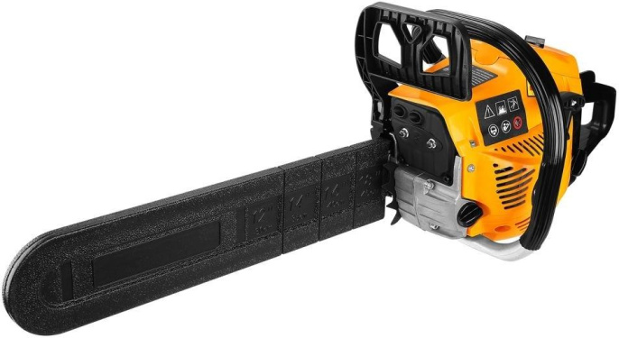 Бензопила Deko DKCHS 52-18 PLUS 3.8л.с. дл.шины:18" 45cm 085-2003