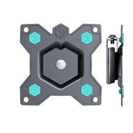 ONKRON R1 Roto чёрный {Для экранов с диагональю 10"-35" наклонно-поворотный, макс. нагрузка: 20 кг, VESA: 75х75, 100х100 мм} (4262392440185)