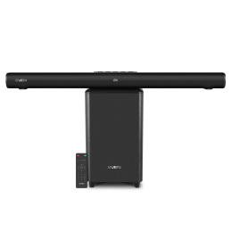 Саундбар SVEN SB-2200D, черный 300Вт, DD, BT, HDMI, ПДУ, Optical, USB, дисплей, беспроводной сабвуфер