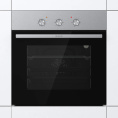 Духовой шкаф электрический Gorenje BO6727E03NX, 73л, дверца с 2 стеклами, черный