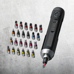 Аккумуляторная отвертка с прямой ручкой DELI DL-DP04-E1B2 102989