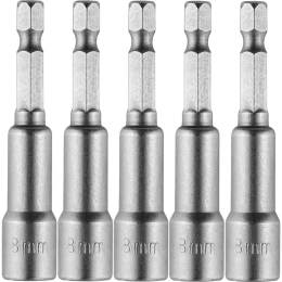 Набор бит с торцевыми головками vertextools 5 шт 8x65 БТ-8-65