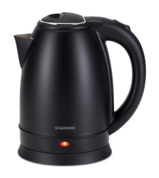 Чайник электрический StarWind SKS2051, 1.8л, металл/пластик