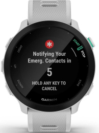 Смарт-часы Garmin Forerunner 55, 42мм, 1.04", белый [010-02562-11]