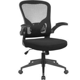 Defender офисное кресло Akvilon черный, сетка,регулир.подлокотник,64345