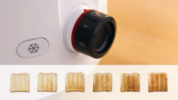 Тостер Bosch TAT2M121 950Вт белый