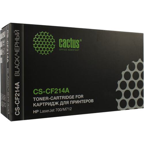 Картридж Cactus CS-CF214A, CF214A, черный / CS-CF214A