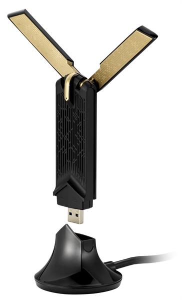 адаптер ASUS USB-AX56 // AX56 // 567 + 1201 Mbps USB 3.0 Adapter + antenna