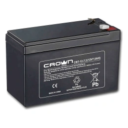 Аккумулятор CBT-12-7.2 (7.2 Ач; 12 В) CROWN CM000001677
