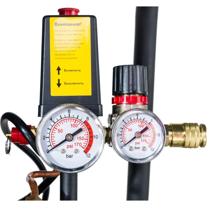 Безмасляный компрессор (50 л; 8 бар; 325 л/мин) Inforce OCX-50L 04-06-33