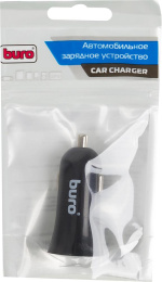 Автомобильное зарядное устройство Buro XCJ-041-2.1A, 2xUSB-A, 10.5Вт, 2.1A, черный
