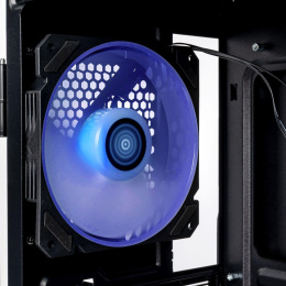 Корпус Hiper CYCLOPS BR черный без БП mATX 6x120mm 1xUSB2.0 1xUSB3.0 audio bott PSU