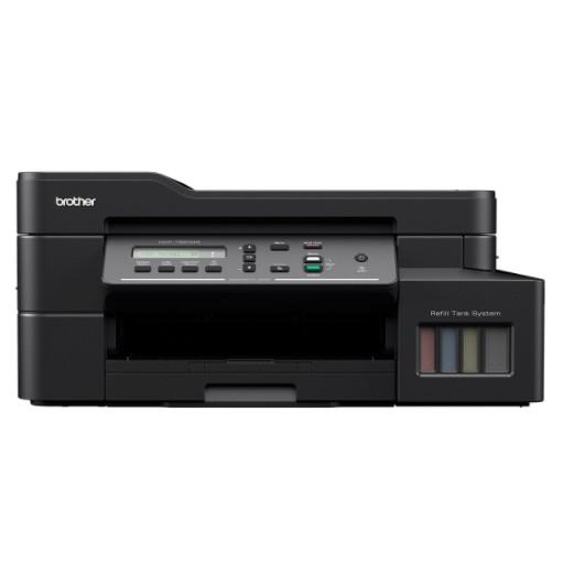 Brother DCP-T820DW МФУ, А4, цветной струйный, 17/16,5 стр/мин, 128Мб, дуплекс, ADF20,WiFi,LAN, обх.лоток 80л, старт.картр.2xBK,1xCMY DCPT820DWR1