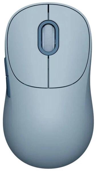 Мышь беспроводная Xiaomi Wireless Mouse 3, Bluetooth/Радио, оптическая, USB, 1200dpi, синий [bhr8914gl]