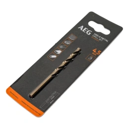 Сверло по металлу HSS-G (4.5х47х80 мм) AEG AAKHSSG045 4932479309