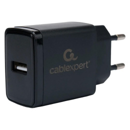 Cablexpert Зарядное устройство 5Вт, 1А, 1xUSB, черный, пакет MP3A-PC-57