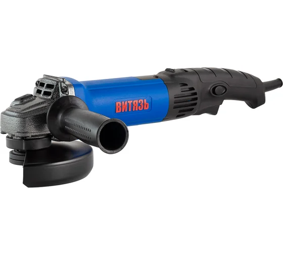 Машина шлифовальная угловая Витязь МШУ-125-1100ПЕ: 1100 Вт, диаметр диска 125 мм, регулировка оборотов 4500-11000 об/мин., константная электроника, защита от блокировки диска.