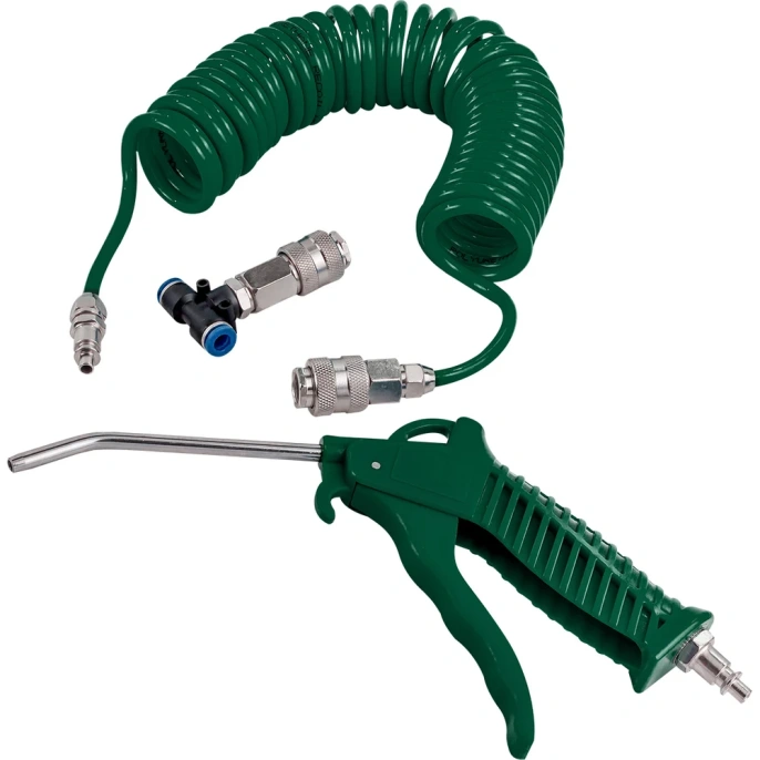 Обдувочный пистолет ROCKFORCE со шлангом и фитингами-переходниками для грузовых а/м RF-SG-01(26130)