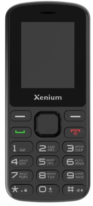 Сотовый телефон XENIUM X170,  черный