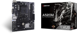 Материнская плата Biostar A520MHP 2.0, Socket AM4, AMD A520, mATX, Ret