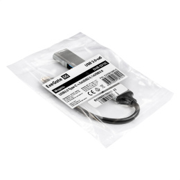 USB-Хаб (концентратор) 4-в-1 ExeGate DUB-3213C (кабель-адаптер USB3.0 Type-C --> 3xUSB2.0, 1xUSB3.0, Plug&Play, серебристый) EX298168RUS