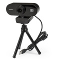 Веб-камера ExeGate Stream C940 2K T-Tripod (5Мп, 2560x1440, 30fps, H.264, ручной фокус, телескопический штатив Tripod Tele Ball, 4-линзовый объектив (стекло), микрофон с шумоподавлением, универсальное крепление, USB, кабель 1,5 м, Windows® 7/8/10/11, Mac 