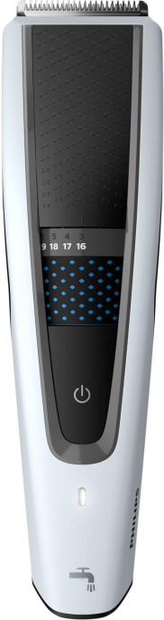 Машинка для стрижки Philips HC5610/15 черный/серебристый насадок в компл:3шт
