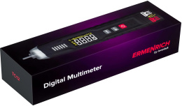Мультиметр Ermenrich Zing TC12 цифровой черный 82979