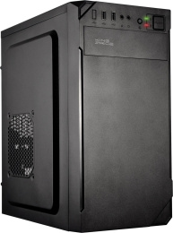 Корпус mATX KINGPRICE KPCC-MN209, Mini-Tower, без БП, черный