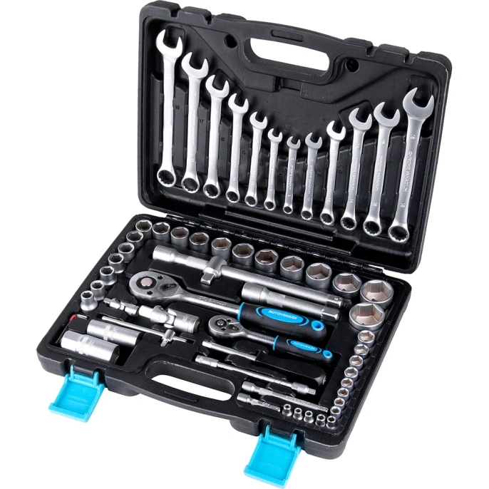 Набор инструмента AUTOVIRAZH 61 предмет, 1/2" 1/4"DR AV-212061