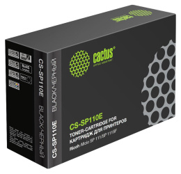 Картридж лазерный Cactus CS-SP110E 407442 черный 2000стр. для Ricoh Aficio SP 111/SP 111SF